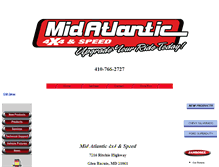 Tablet Screenshot of mid4x4.com